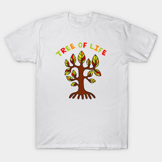 Tree of life T-Shirt by Frenzy Fox